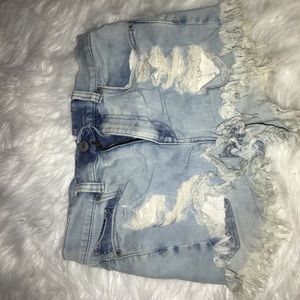 Express High-Wasted Shorts (Sz: 8)